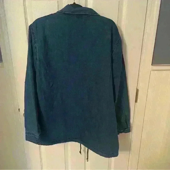 NWT LEVIS Brisbane Coaches Denim Jacket Oversized Size Large - Picture 9 of 16